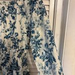 Gap x LoveShackFancy Girl’s Blue Floral Mini Dress Xxl Photo 4