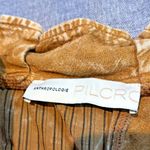 Anthropologie pilcro Women’s Size 12 linen blend Mini paper Skirt tie waist Photo 6