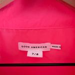 Good American  Hot Pink Anorak Pullover Jacket Size 7/8 Photo 3