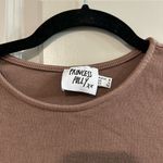 Princess Polly  Cocoa Ruched Long Sleeve Top Photo 1