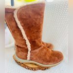 Patagonia  Lugano Chimney Women’s Primaloft Furry Suede Snow Boots Sz 7.5 EU Photo 2