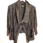 Rocawear Vintage Black and Gold Shimmer Cardican, Small Photo 0