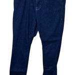 Good American  Dark Wash Non Ripped High Rise Skinny Jeans Sz 20-26 36” 759 Photo 0