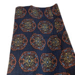 Loft Julie Women's Geometric Dress Pants Size 8 Multicolor Casual Photo 3