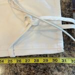 Good American  White High Rise Tie Ankle Straight Leg Jeans Size 4 27 Photo 11