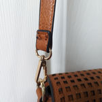 Coco + Carmen floral brown leather purse Photo 7