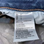 American Eagle Super Stretchy Ripped Cuffed Hem Midi Medium Washed Jean Shorts 4 Photo 8