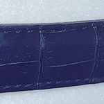 Reversible belt with silver plating one side brown & one side black Photo 9