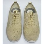 Cole Haan  2.Zerogrand Stitchlite Womens Size 9B Beige Wingtip Oxford Shoes Photo 1