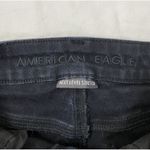 American Eagle Jeans Women's Black Sz 4 Flare High Waisted Stretch Denim EUC Photo 7