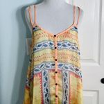 Free People  Strappy Boho Festival Tank Top Size Small Photo 2