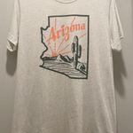 Kaeraz The Arizona Tee Heathered Oatmeal Graphic Printed T Photo 0