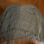 SheIn Dark gray distressed sweater  Photo 0