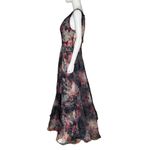 Rene Ruiz Collection V Neck Printed Organza A Photo 2