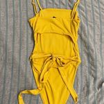 Naked Wardrobe Swim Canary Yellow One Piece - Small Photo 2