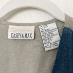 [Vintage] 90s Y2K Embroidered Floral V Photo 10