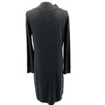 Soft Surroundings  Grey Sweater Dress Buckle Detail Womens Size Medium Photo 3