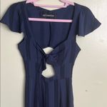 Reformation Reformed by  Fauna Midnight Blue Cutout boho Maxi Dress size small Photo 1