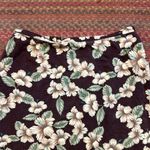 VTG BROWN HAWAIIAN PRINT MIDI SKIRT Size 22W Photo 1