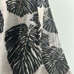 H&M Monstera Print Tie Cover Up Dress Sz S Photo 8