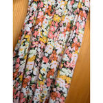 Billabong  Floral Puff Sleeve Midi Dress Boho Cottagecore XS Photo 6