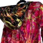 Custo Barcelona Vintage Y2K  Velvet Burnout Top Anime Psychedelic Size 2 Photo 12