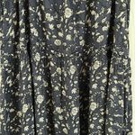 Hinge  Anthropologie Blue Floral Print Tiered Maxi Dress(Size XS) Photo 3