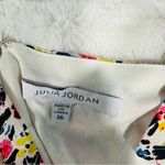 Julia Jordan  Size 16 Feminine White Floral Sweetheart Neck Dress Wedding Coastal Photo 7