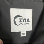 Zyia  active black puffer coat with hood full zip women’s size XXL Photo 4