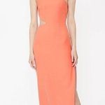 Bardot JENNA ONE SHOULDER CUTOUT DRESS, Size 12 (XXL) ORANGE FIZ, NWT Photo 1