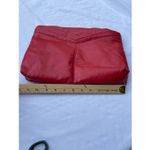 Vintage red faux leather Holiday Fair Inc crossbody bag Photo 6