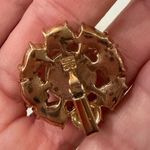 Givenchy Vintage Faux Pearl and Crystal Clip On Statement Earrings Photo 6