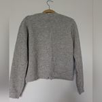 Petal and Pup  Wilde Bow Front Cardigan - Light Grey Sz S Photo 7