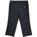 Nike  Dri Fit Black Capri Athletic Leggings Women's Size Small Workout‎ Gym Photo 0