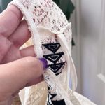 EXPRESS  Lace Dress Black Aztec Southwestern Embroidery 3/4 Sleeve Photo 4