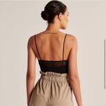 Abercrombie & Fitch Abercrombie Black Seamless Mesh Bodysuit NWT XS Photo 3