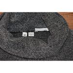 Vintage Sleeveless Cowl Neck Top Metallic Size 10 Gray Photo 3