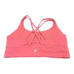 Lululemon  Sports Bra Light/ Med Energy Bra Yoga Workout Activewear Size 10 Coral Photo 2