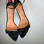 Nasty Gal  Black Suede Pointed Toe Stiletto Ankle Strap Heels Women's Size 10M Photo 1