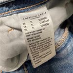 American Eagle Women's Stretch Blue Mom Jeans Photo 4