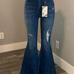 Ymi  Women’s Gigi Fit Flare Bell Bottom High Waist Jeans Size 7/28 NWT #84 Photo 0