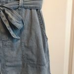 American Eagle chambray paper bag tie waist skirt
SMALL Photo 6