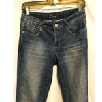 Cache Elaborate Embellished Embroidery Flair Jean Pant Size 2/4/6 Denim Stretch Photo 5