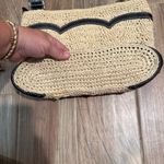 Brighton  Flower Palmer Crochet Straw Messenger Purse Bag Photo 4