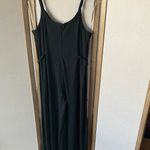 Double Zero  Classic Black tank style ribbed jumpsuit, medium Photo 7