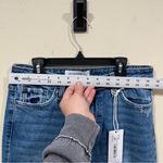 Just Black NWT  Denim The Vintage Straight Size  29 dark denim women’s raw hem Photo 5