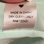 ERIN FETHERSTON LIGHT GREEN BROCADE COTTON STRAPLESS LINED DRESS 6 Photo 7