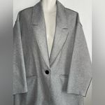 ZARA TRF Collection Gray Coat Photo 2