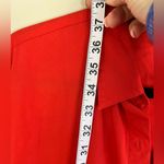 Eileen Fisher  Orange Classic Collar Cotton Poplin Shirt Dress Hi-lo size Medium Photo 6