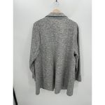 Torrid  Studio Double Knit Boyfriend Blazer Women 3X Gray Collar Button Long Photo 1